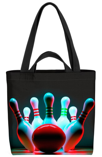 Bowling pins kugel tasche - pins,