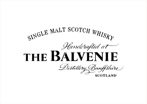 Balvenie whiskey schablone - whiskey, ---