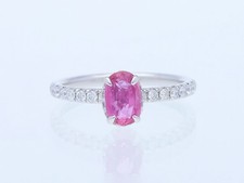 Brillanten Ring Saphir