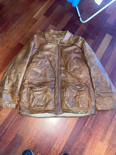 Company lederjacke 80er - company,