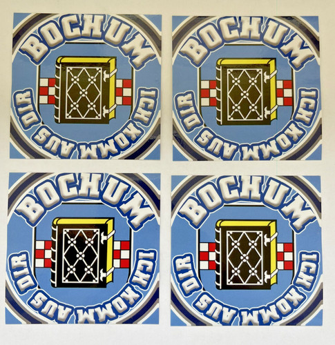 Bochum aufkleber sticker - bochum,