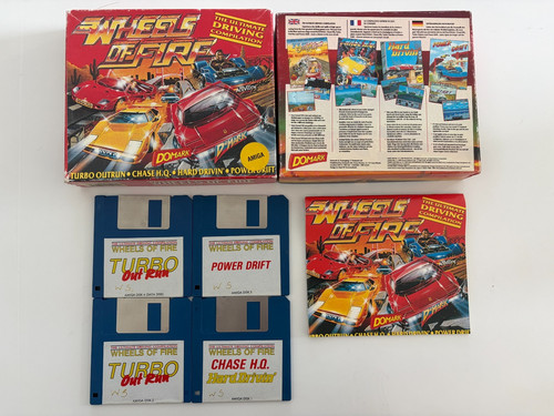 Wheels fire commodore amiga - wheels,