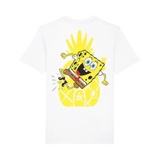 Holy Energy Holy x Spongebob T-Shirt Gr. XXL weiß Rückendruck ausverkauft neu