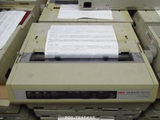 OKI Microline 280 ELITE USB LPT A4 9-Pin Mono Matrix Printer MISSING TOP COVER