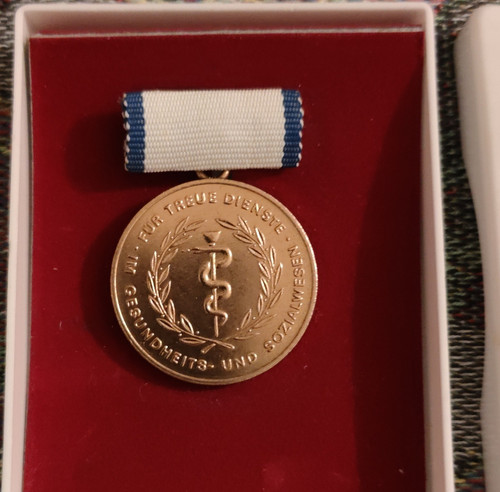 Ddr medaille für - ddr,