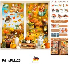 Fensterbilder Herbst 9-tlg