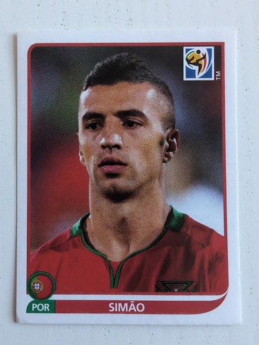 Panini sticker 2010 simão - sticker,