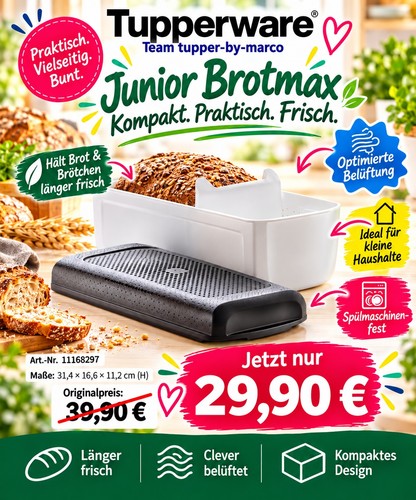 Tupperware brotmax junior - brotmax,