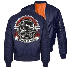 Herren Bomberjacke Motorrad
