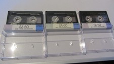 3x TDK SA 60 Min. von 1988