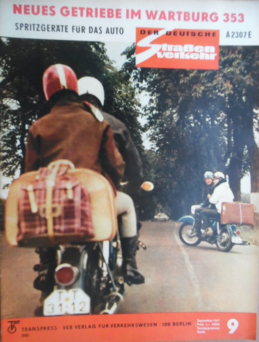 Der deutsche straßenverkehr - der, 9