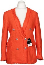 ZARA Blazer Damen Business Jacke Kostümjacke Gr. M Baumwolle Orange #8cugsio