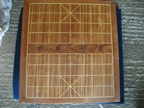 Holz spielbrett doppelseitig - holz,