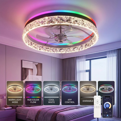 Led deckenleuchte mit rgb - deckenleuchte,