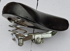 Fahrradsattel mit Sattelklemme DDR gefedert