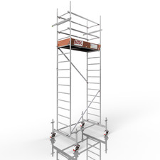 ALTEC Rollfix 1.0 500 Rollen Ø150mm Traverse Baugerüst Alu Gerüst Fahrgerüst