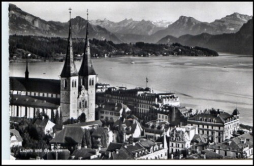 Luzern schweiz 60er - luzern,
