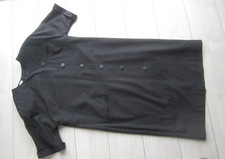 👗   Kleid von  Ulla Popken, MAXI, schwarz, Kurzarm Gr. 44, VINTAGE MODE