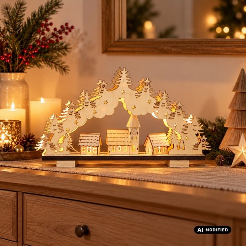 Schwibbogen led lichterbogen - schwibbogen,