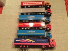 Wiking 1:87 Konvolut 6 Teile Lkw Sattelzug Sattelschlepper