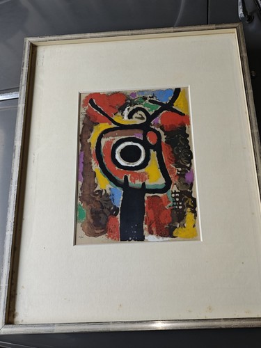 Joan miro pochoir lithographie - joan,