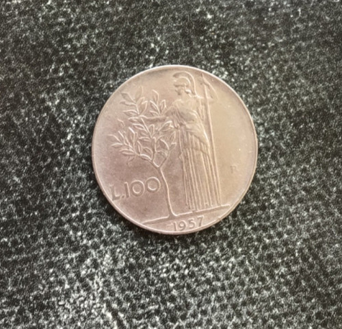 Italien 100 lire 1957 - lire,