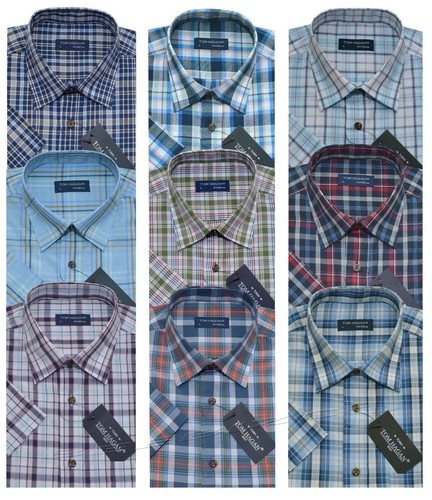 Herren kurzarm hemd karo garn - herren,