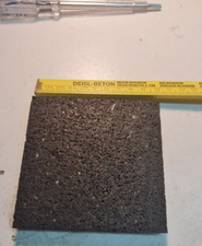 Antirutschmatte - Gummimatte -  Gummigranulatmatte - 10x10 cm - Antirutsch -