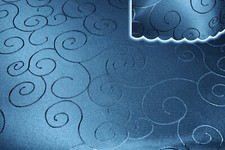 Tischdecke rund 160 cm damast