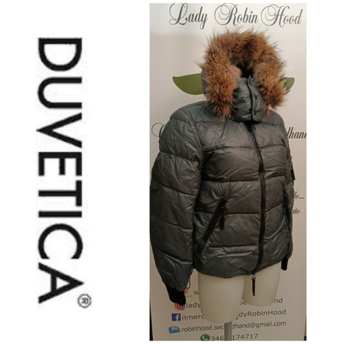 Duvetica daunenjacke mit fell - daunenjacke,