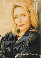 Stefanie Grabner, orig sign AK