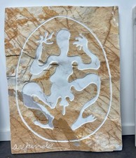 A.R. Penck – Metamorphose - Marmorarbeit 3 Platten 