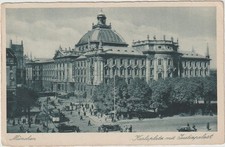 Alte AK München, Karlsplatz mit Justizpalast