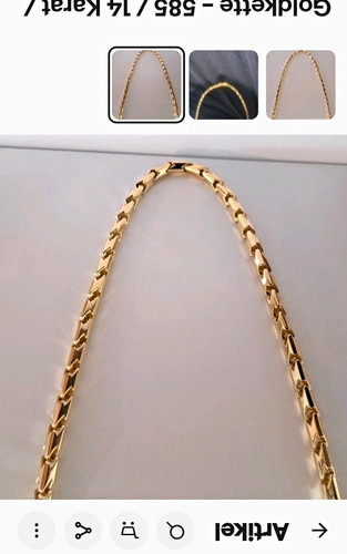 585 karat gelbgold - 585/14,
