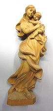 Madonna mit Kind aus Holz -