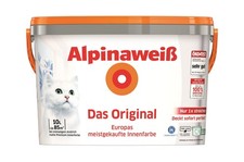 Alpinaweiß 10 Liter Wandfarbe