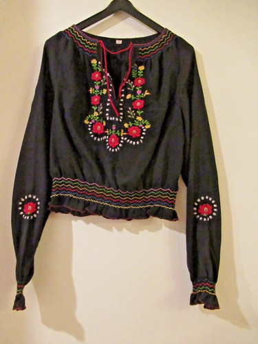 Vintage 70er jahre bluse - 70er,