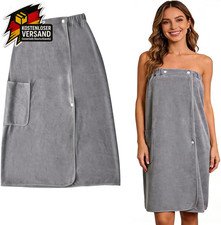 Saunakilt Damen, Bademantel