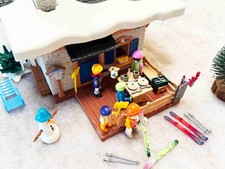 Playmobil Almhütte Winter mit Zubehör, in OVP