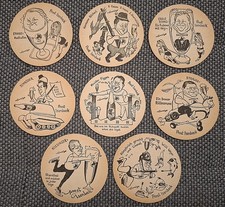 8 Bierdeckel --- Isenbeck Brauerei Hamm