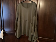 Damen Zipfel Shirt Langarm