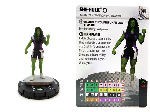 Heroclix 001 she hulk - -, she-hulk