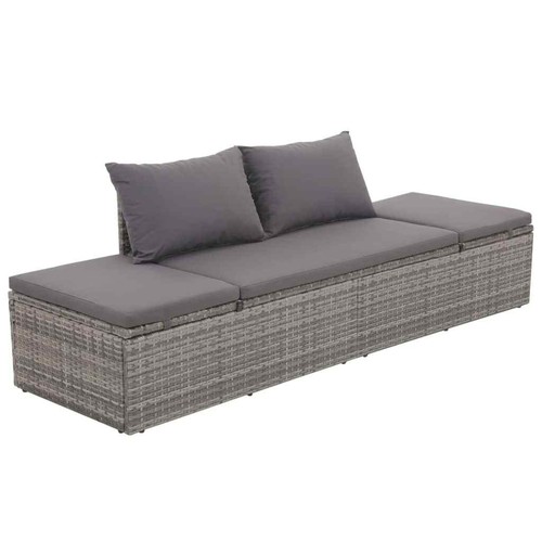 Sonnenliege polyrattan - sonnenliege,