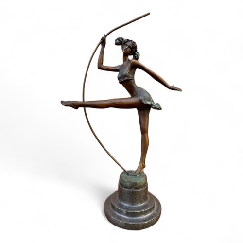 Bronze figur skulptur - bronze,