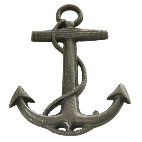 Wandornament anker - wandornament,