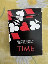 Time Magazine Playing Cards Limited Edition unbenutzt