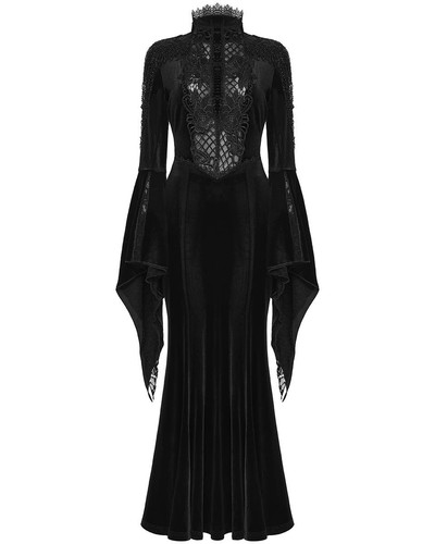 Punk rave damen langes gothic - punk,