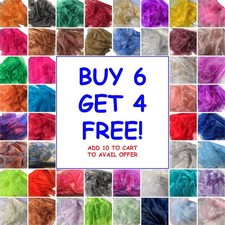 Organza Streifen 145 cm lang