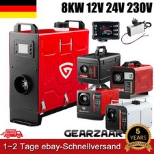 8KW 12V 24V 230V Standheizung DieselHeizung Lufterhitzer Bluetooth Haus Auto RVs