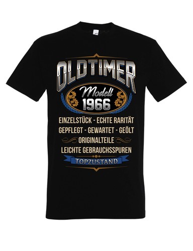 Herren shirt 1966 oldtimer - herren,